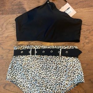 Brand new never worn kittenish bathing suit set